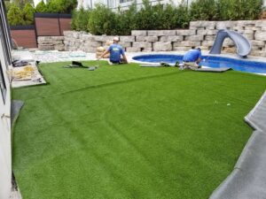 affordable yard turf installation