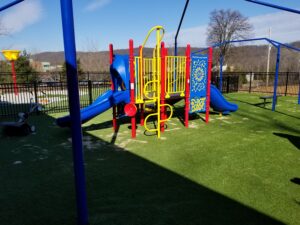best playground turf installations