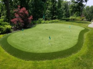 golf turf installation