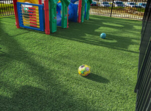 playgrounds with artificial turf