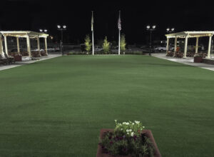outdoor commercial faux grass